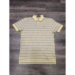 Polo Ralph Lauren Striped Polo Shirt Short Sleeve Casual Classic Fit
